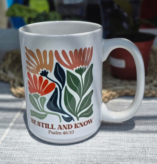 'Be Still and Know' Mug